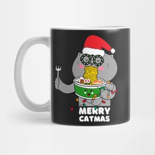 Merry Catmas Mug